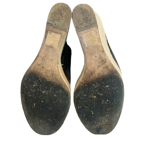 PALOMA BARCELO Blue Leather Espadrille Sandals 9.5 - Picture 12 of 12